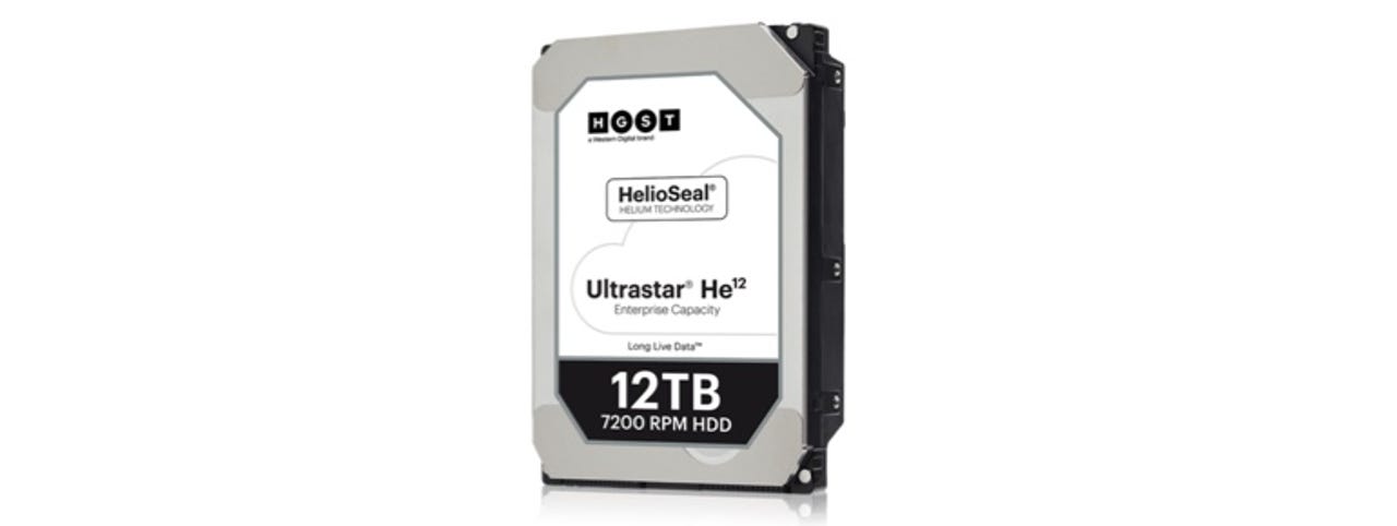 WD 12TB HGST Ultrastar He12 Helium 7200 RPM Enterprise HDD