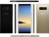Galaxy Note 8 leaked renders and spy shots