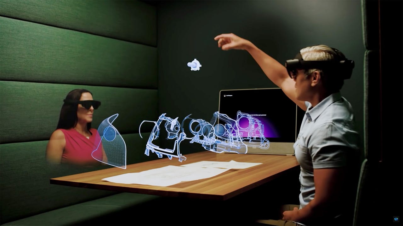 Workplace collaboration using Webex Hologram