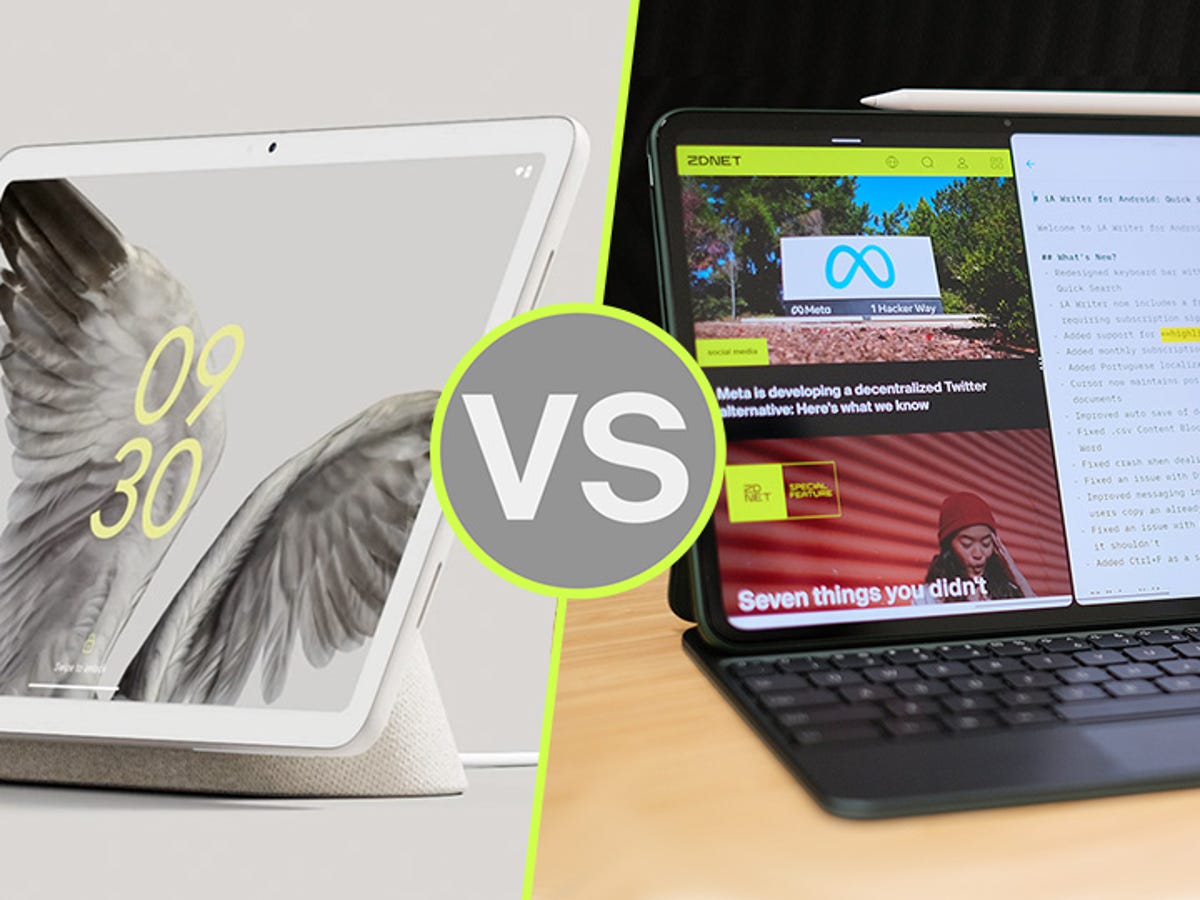 Google Pixel Tablet vs OnePlus Pad: The battle of the $500 tablets | ZDNET