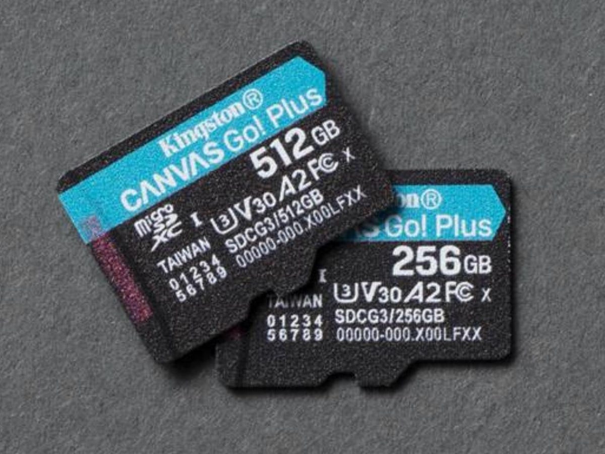 Canvas Go! Plus microSD card