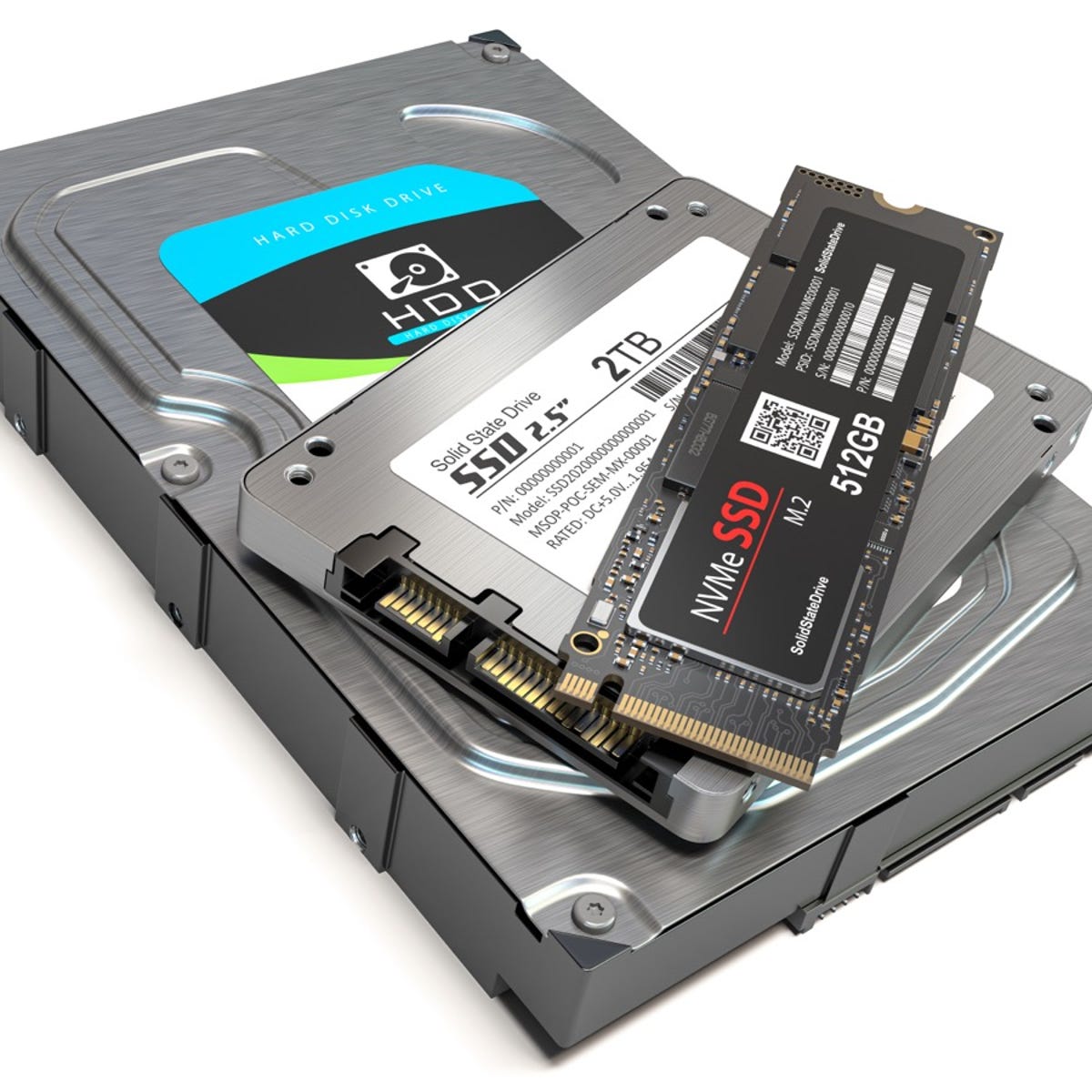 Aangenaam kennis te maken basketbal inch SSD vs HDD: What's the difference, and which should you buy? | ZDNET