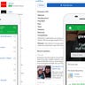 Examples of the Glassdoor app on two smartphones and a tablet