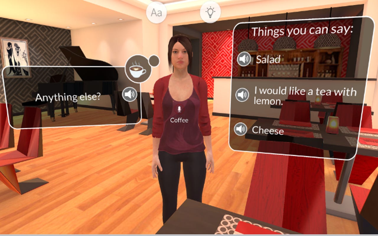 Mondly launches virtual reality for learning languages, powered by chatbots ZDNet
