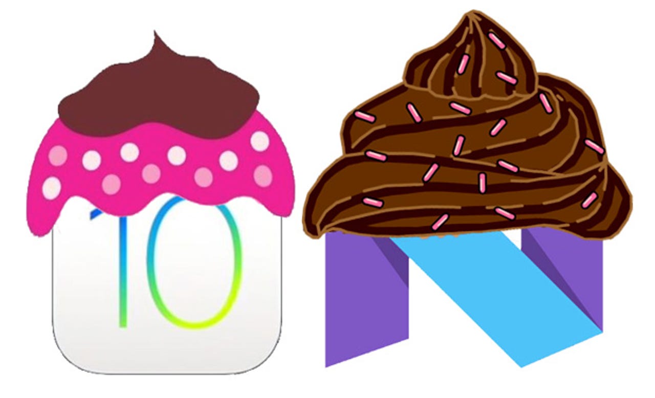 iOS 10 and Android N: Piling more frosting on a stale cake