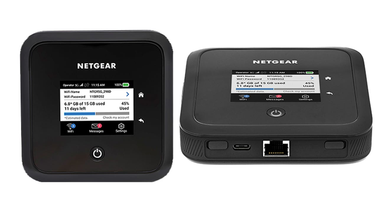 Har råd til sur salvie Netgear Nighthawk M5 5G WiFi 6 Mobile Router review: Versatile portable  connectivity | ZDNET