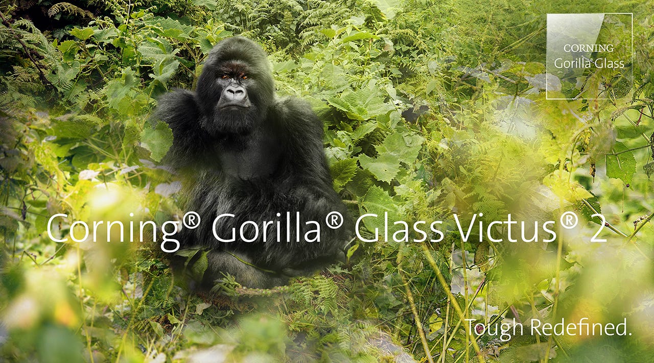 A gorilla in a jungle, the brand name, and the words Tough Redefined.