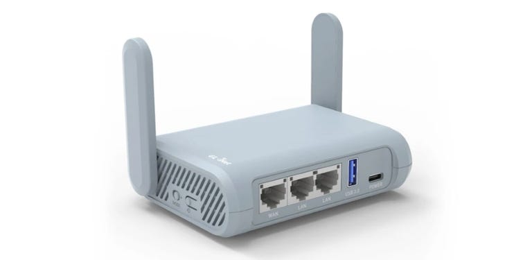 Beryl travel router review pocket sized secure router with VPN and Tor for up to 40 devices zdnet