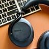 Shure Aonic 50 Gen 2 headphones on a desk