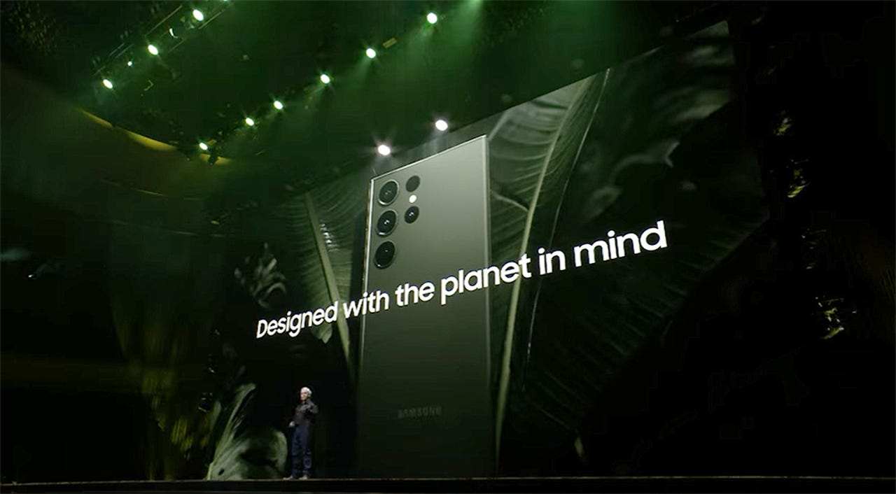 Samsung Unpacked 2023: sustainability