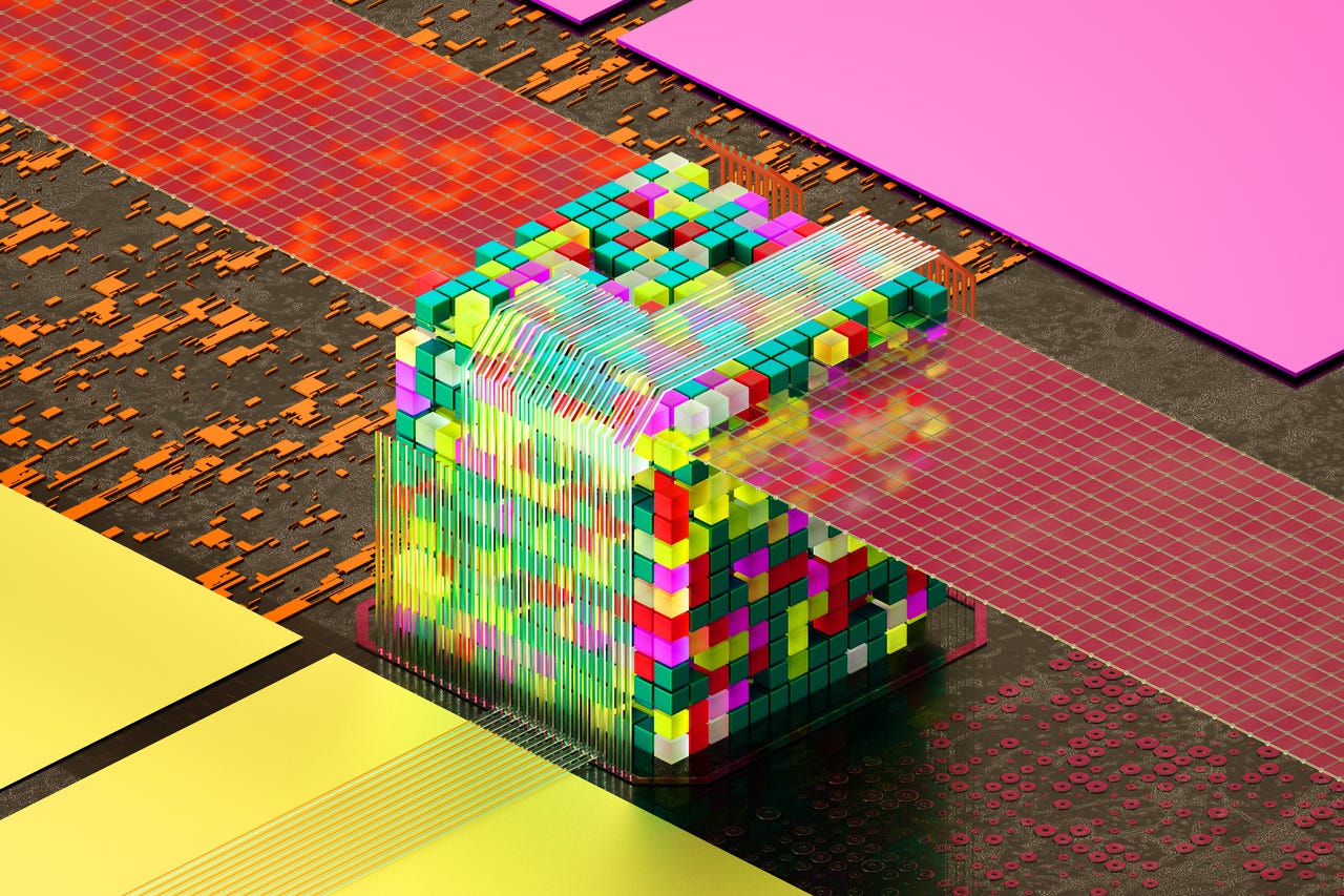 Coding abstract in cube form