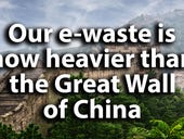Our old electronics are creating a mountain of e-waste heavier than the Great Wall of China