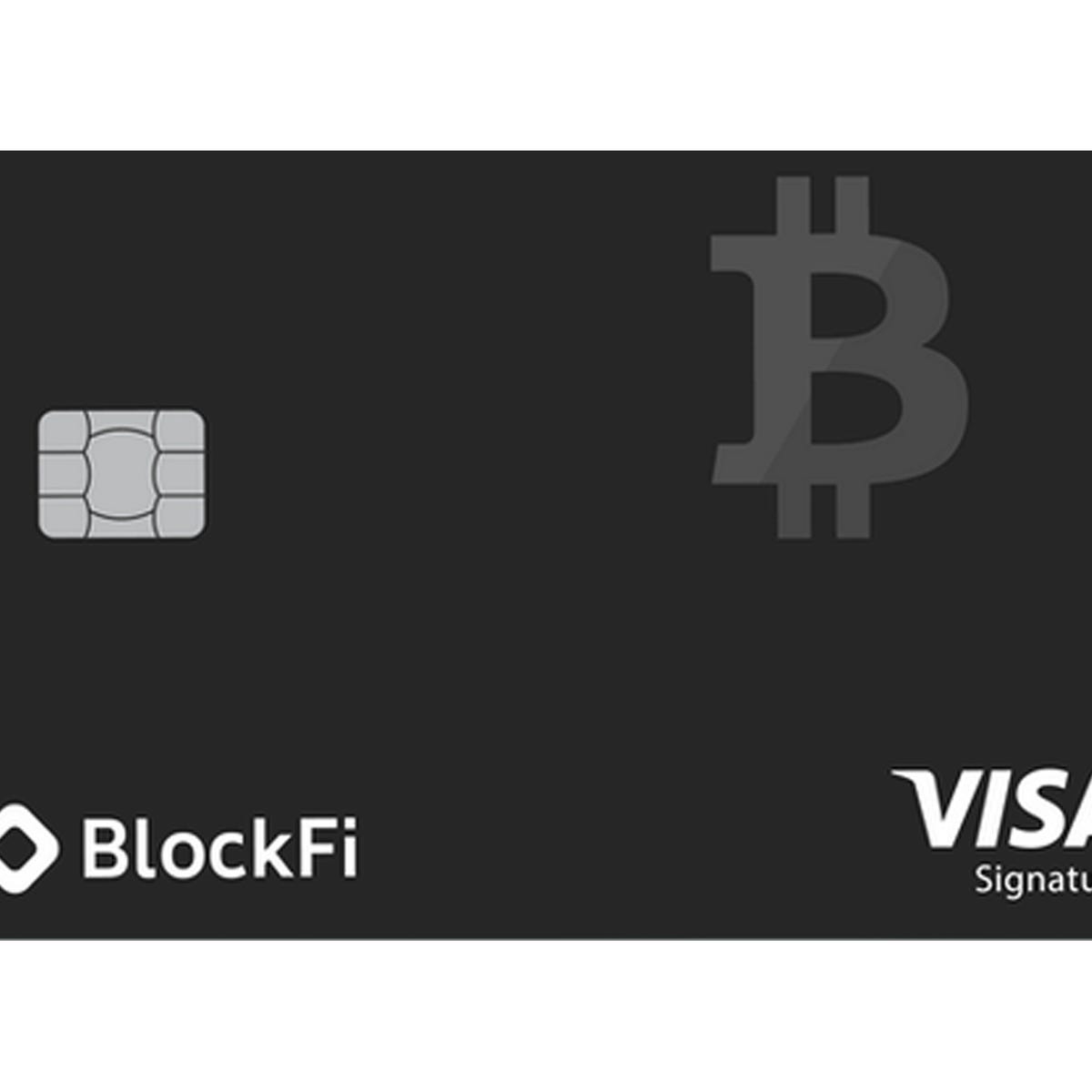 Credit card with crypto bitcoin block tracker