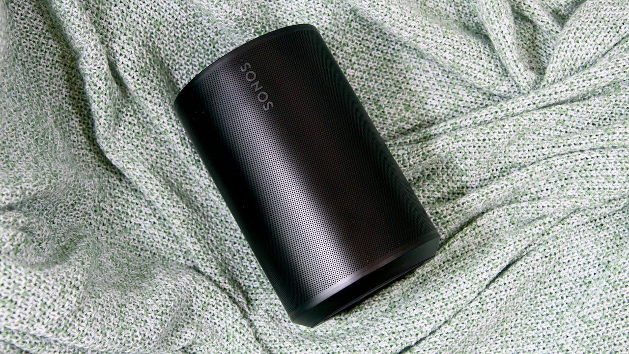  Sonos Era 100 - Black - Wireless, Alexa Enabled Smart