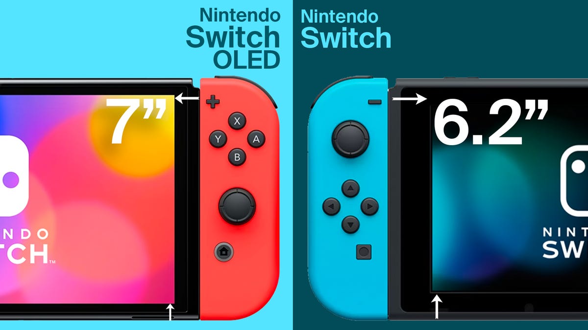 Inflar bobina Notorio Nintendo Switch OLED vs Nintendo Switch: How to choose | ZDNET