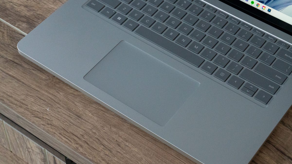 Microsoft Surface Laptop Studio 2 trackpad