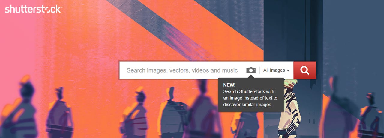 Shutterstock reverse image search lets you search using images instead of keywords ZDNet