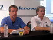 Photos: Lenovo drives F1 team