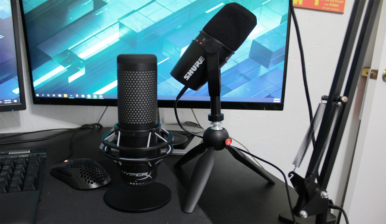 The Shure MV7 is a nearly perfect USB microphone