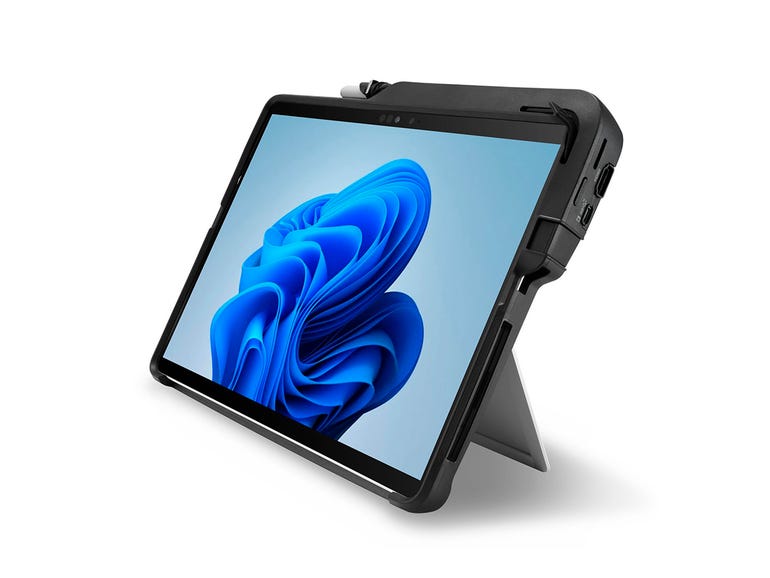 Kensington BlackBelt Rugged Case with Integrated Mobile Dock for Surface Pro 8: Durable and convenient | ZDNet