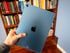 iPad Air blue from the back
