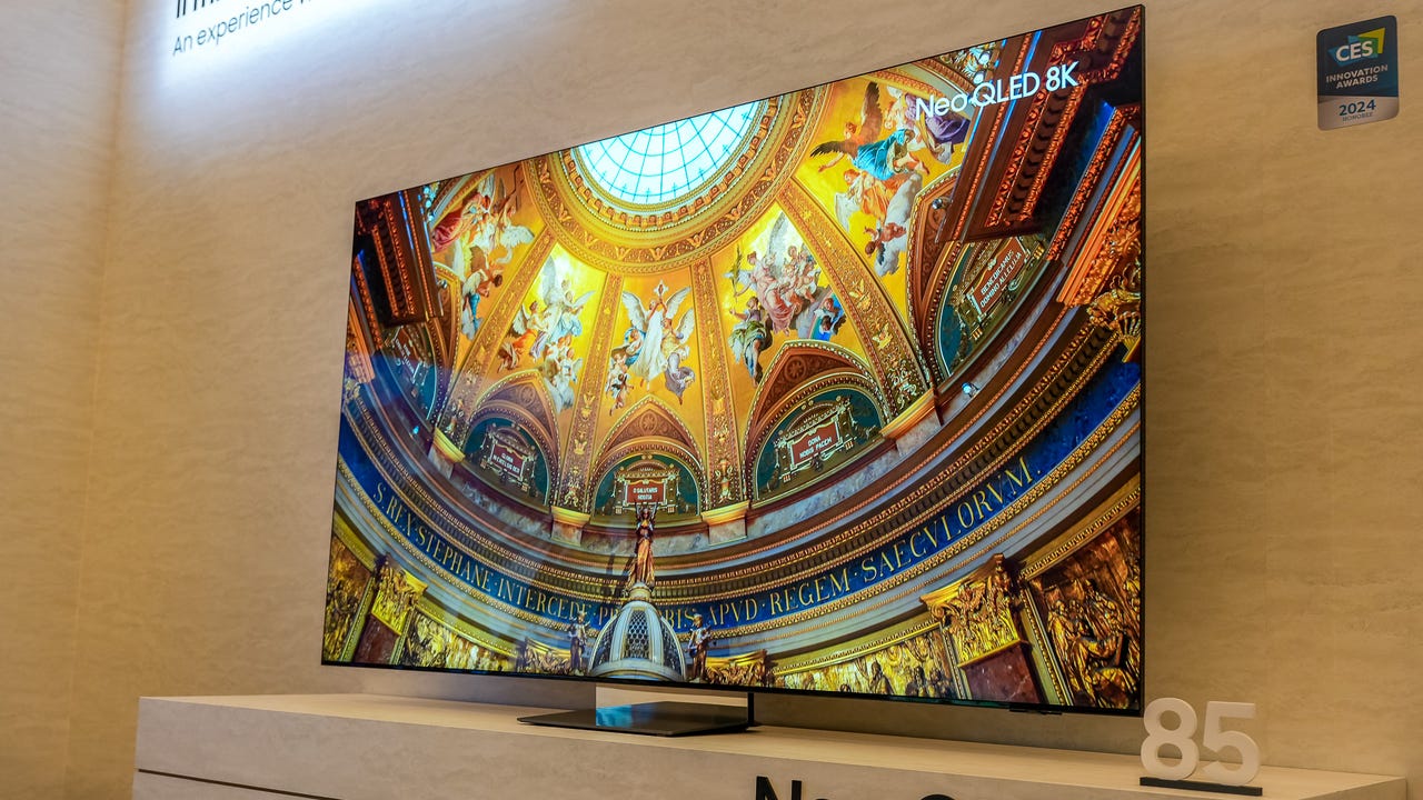 I saw Samsung's CES 2024 deluge of new TV tech and these 4 products  impressed me