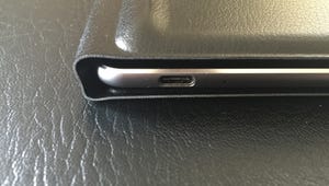The MateBook's USB-C port