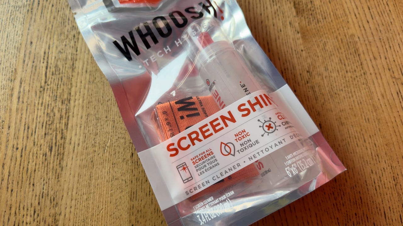 WHOOSH! Screen Cleaner Spray and Wipe