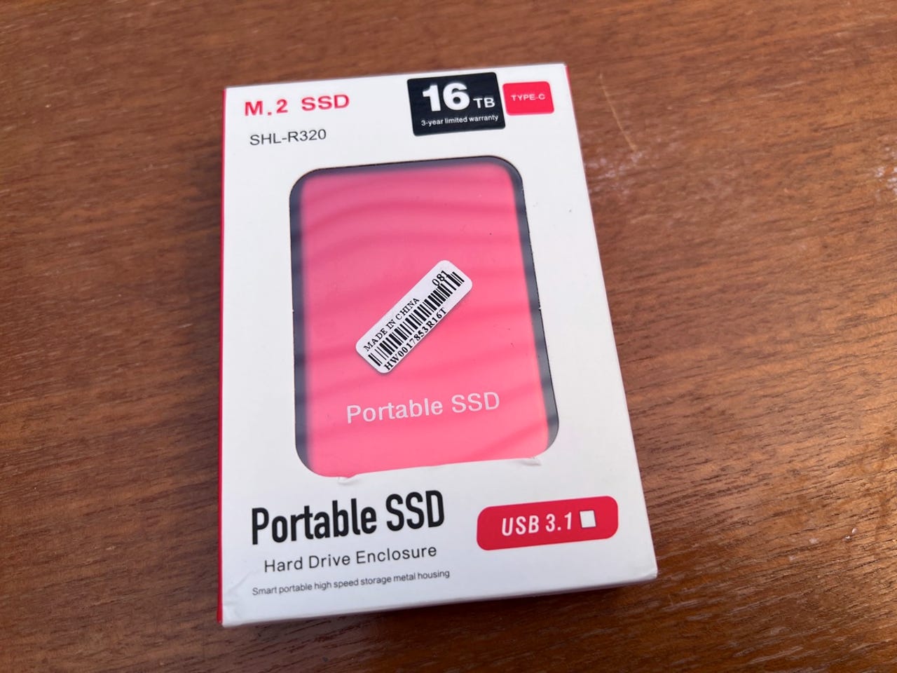 bought a '16TB external M.2 SSD' for $20 and got what I deserved | ZDNET