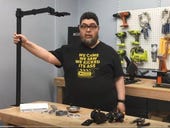Building a $40 overhead filming rig for YouTube