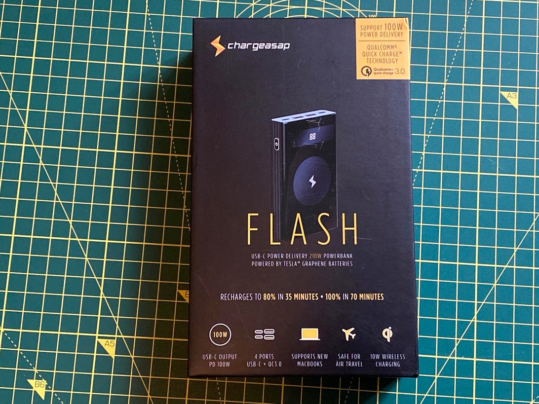 Chargeasap Flash 150W USB-C Power Bank