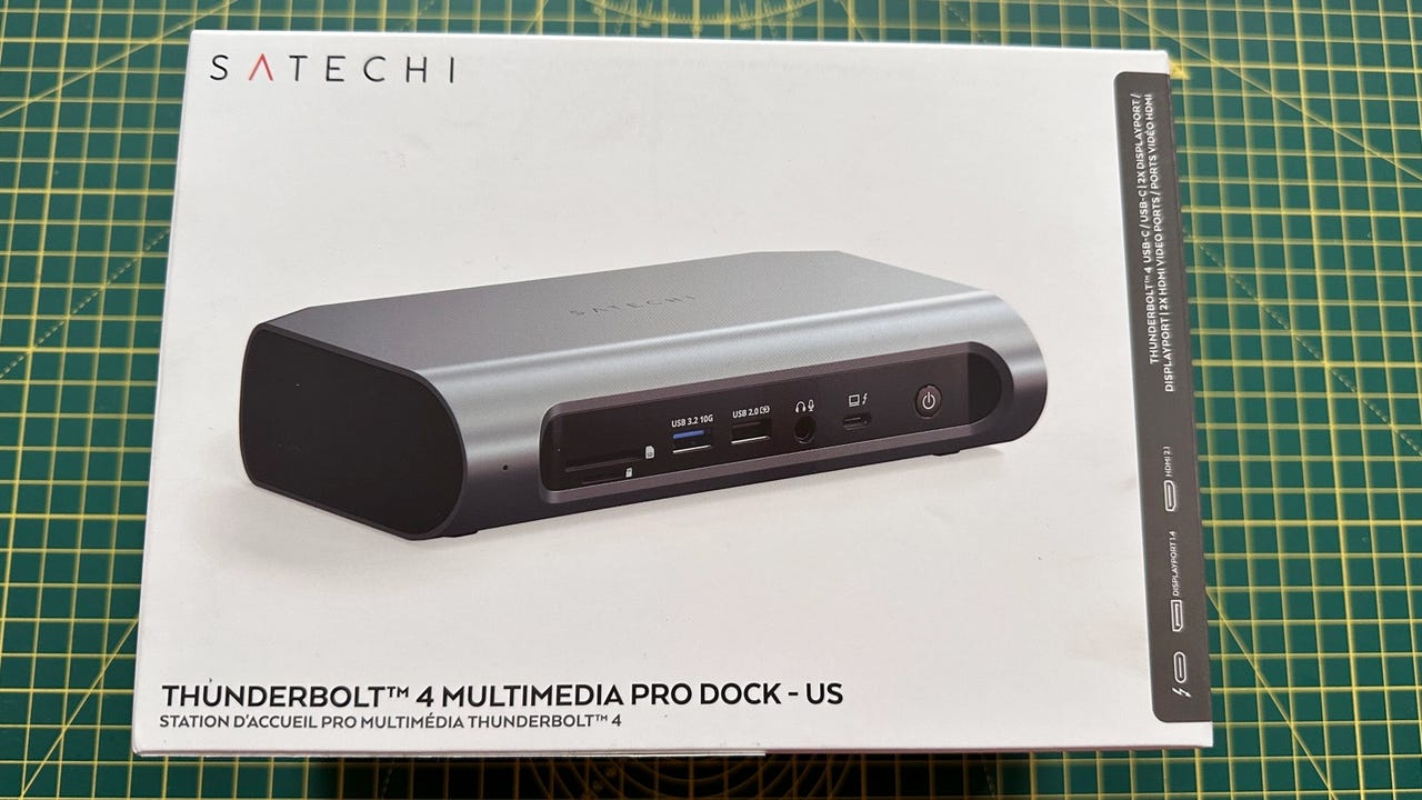Satechi Thunderbolt 4 Multimedia Pro Dock