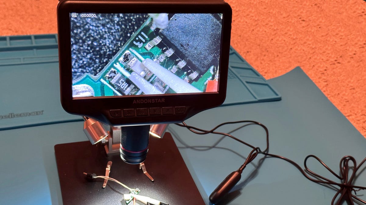 Why every tinkerer needs this digital microscope for repairs