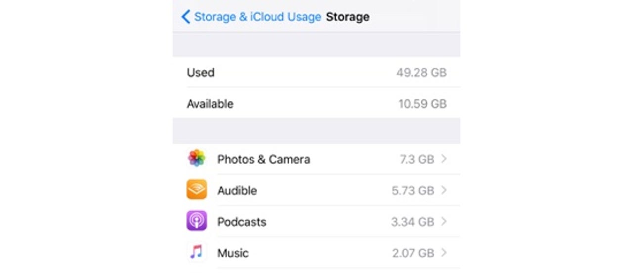 Find out what's eating your storage space