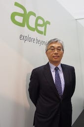 Acer president Jim Wong