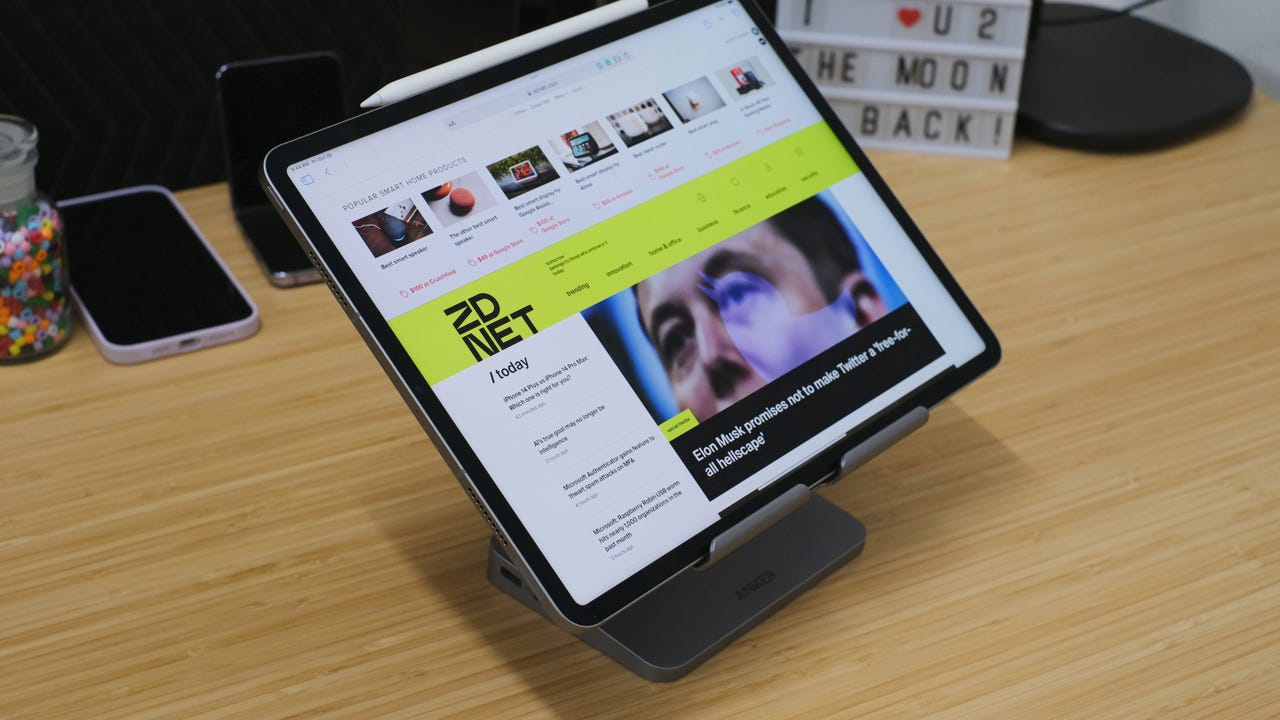 Anker's USB-C Hub almost iPad Pro accessory | ZDNET
