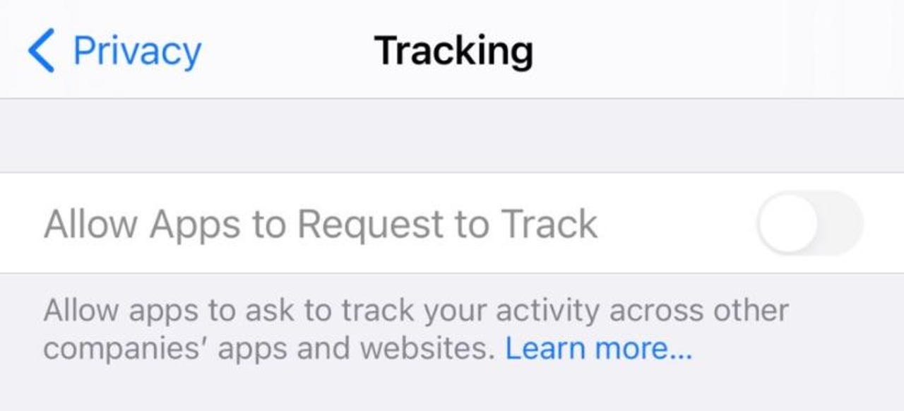 App Tracking Transparency feature greyed out even after updating to iOS 14.5.1.