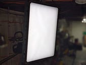 This $200 light panel turned my basement into a video studio