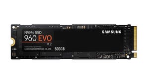 Primary storage: Samsung 960 EVO M.2 500GB NVMe PCI-Express 3.0 x4 SSD