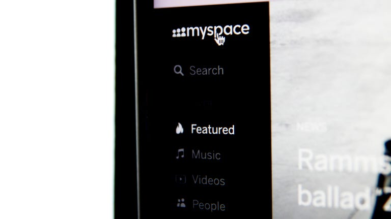 A MySpace page