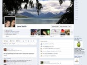 Screenshots: the Facebook Timeline and the Open Graph