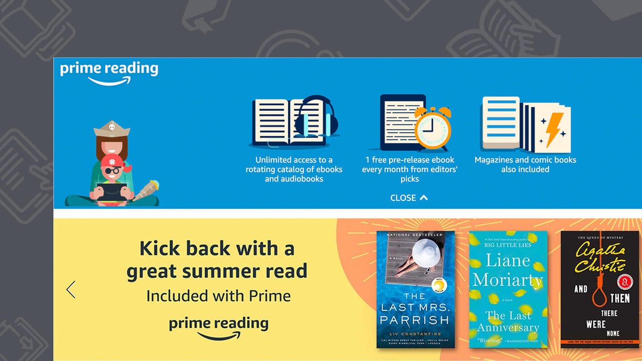 Prime Day Deal: Get 4 Months of Free Kindle Unlimited Reading