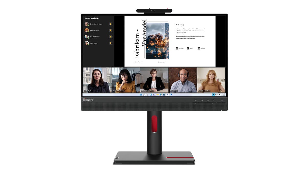 All-in-one PCs: Lenovo’s new Tiny-in-One monitors can now support more powerful workstations