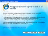 Image: Microsoft pushes IE 7 installation
