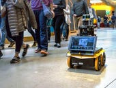 This roving robot learned pedestrian manners