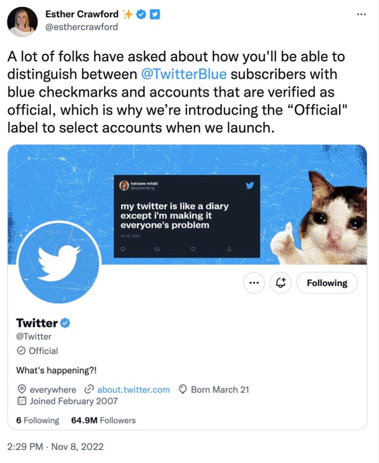 How to get the blue checkmark on Twitter? Verifications separate  subscribers and notable accounts