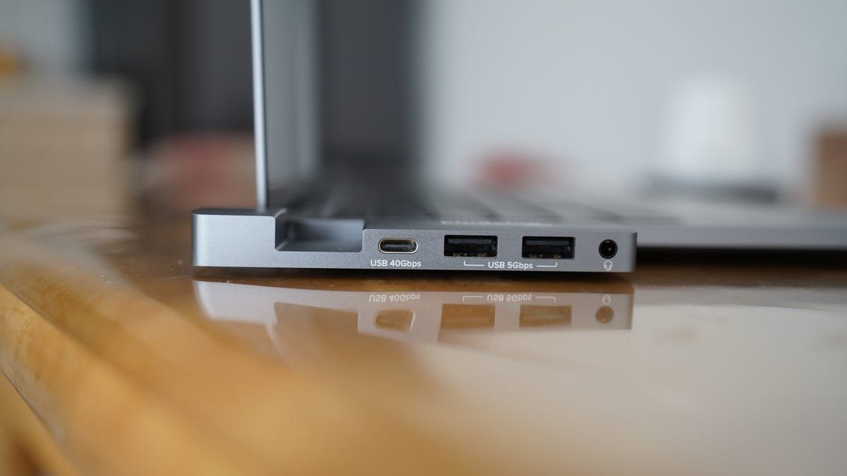 Plugable USB-C hub on a MacBook Pro 13-inch
