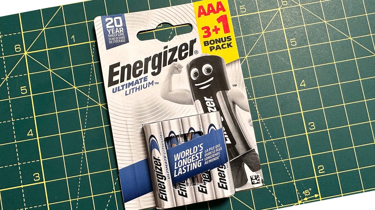 Energizer Ultimate Lithium AAA batteries