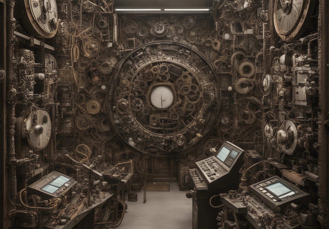 an-incredibly-complex-computer-the-size-of-a-room-with-hundreds-of-gears-levers-and-dials-and-a-dig