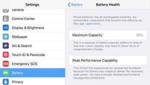 Check battery health